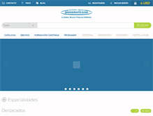 Tablet Screenshot of medicapanamericana.com